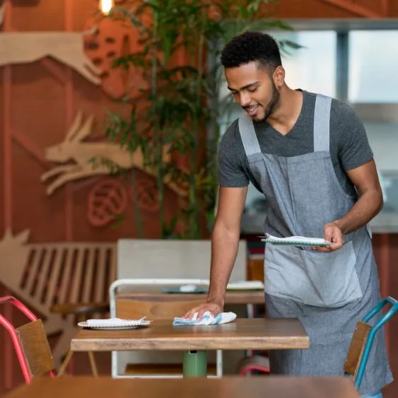 Our Cleaning Process fo restaurant
