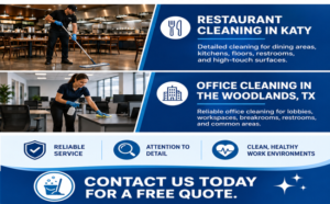 What Makes Restaurant Cleaning in Katy the Foundation of a Great Dining Experience?